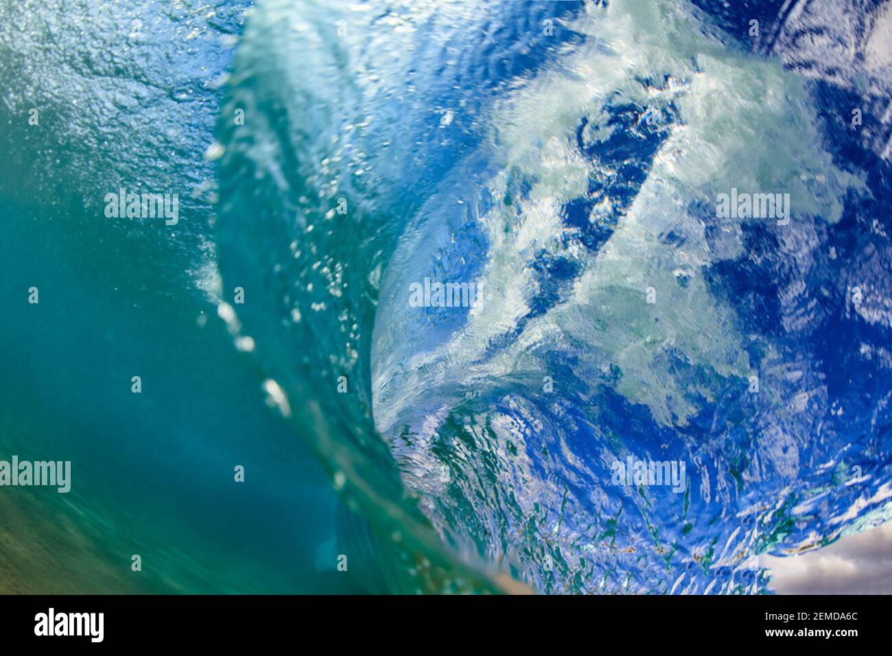 vagues sur la plage Banque D'Images