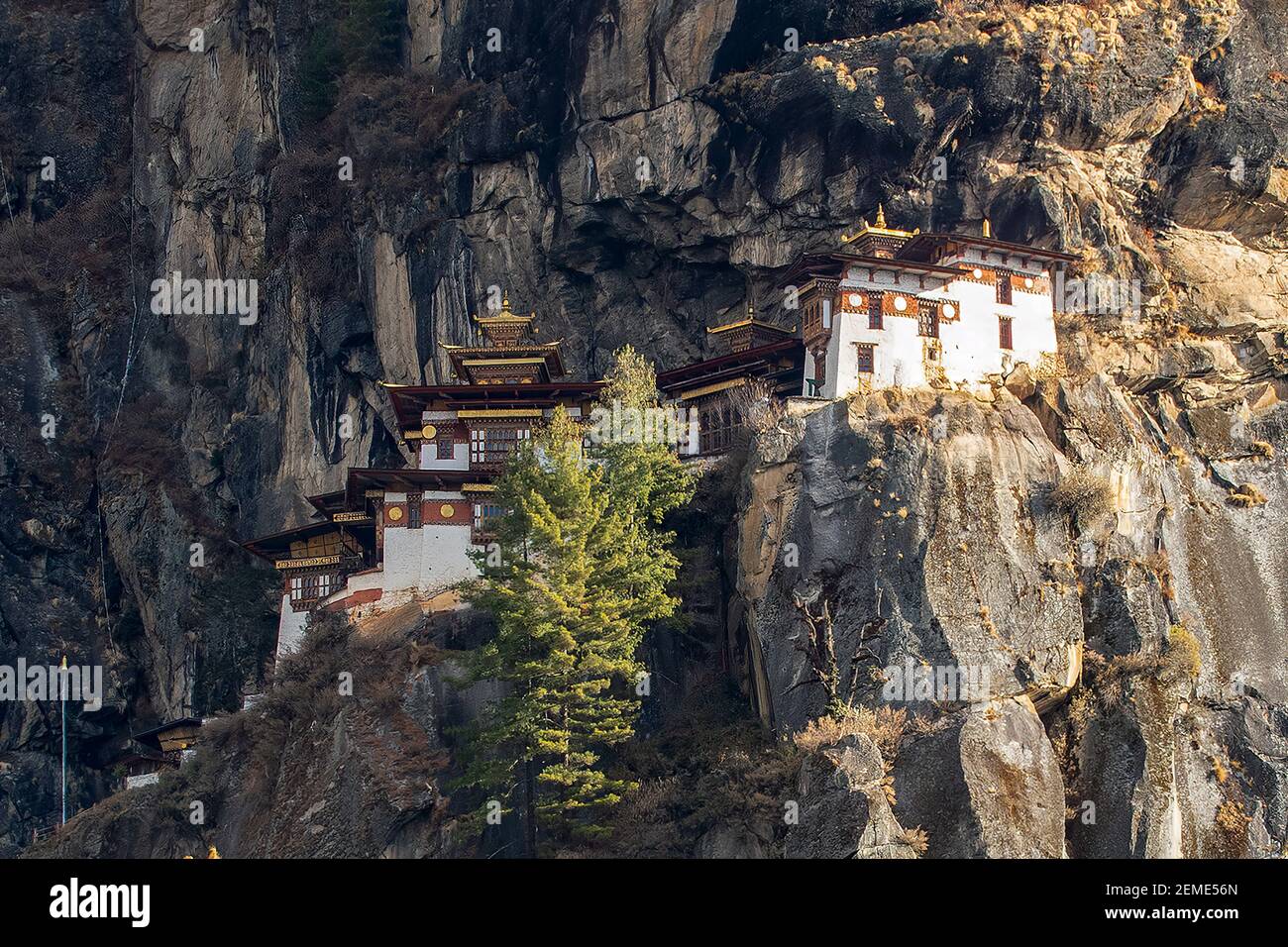 Taktsang Lhakhang, Paro, Bhoutan Banque D'Images