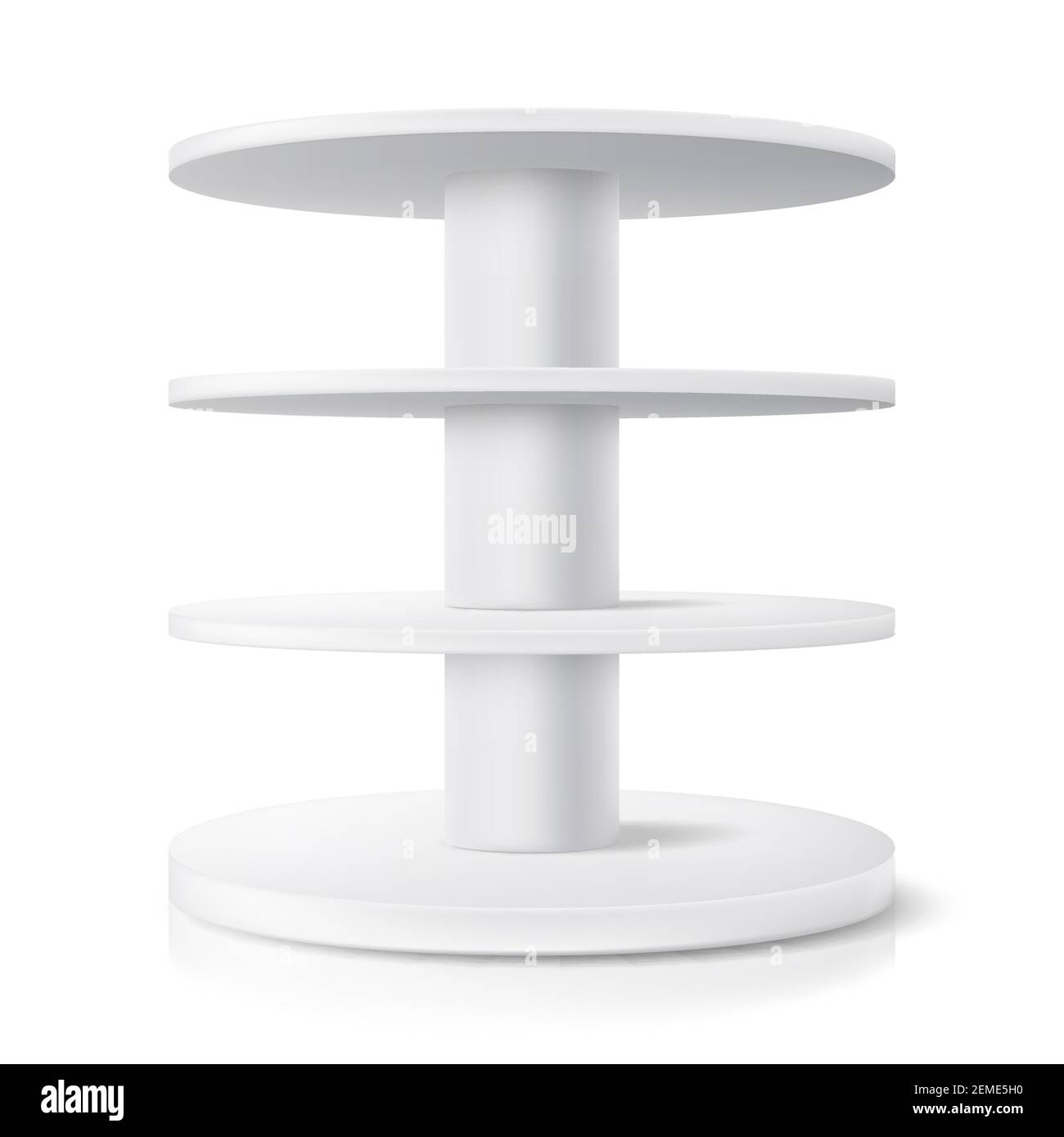 Circulaire Rack Support rond, étagère de présentation et vitrine de rack de produits ...