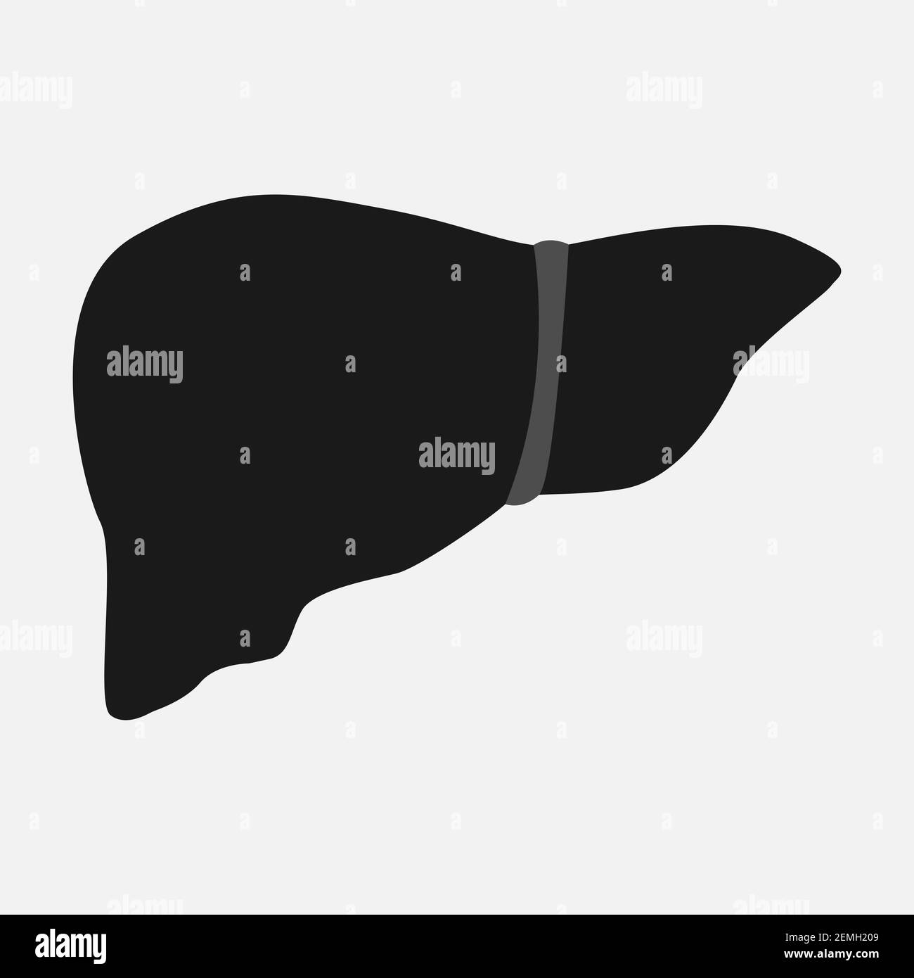 Icône des organes internes humains. Illustration de Vecteur