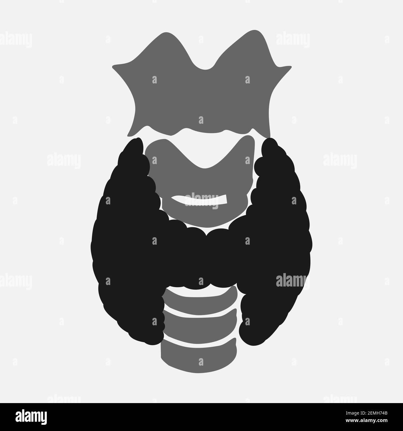 Icône des organes internes humains. Illustration de Vecteur