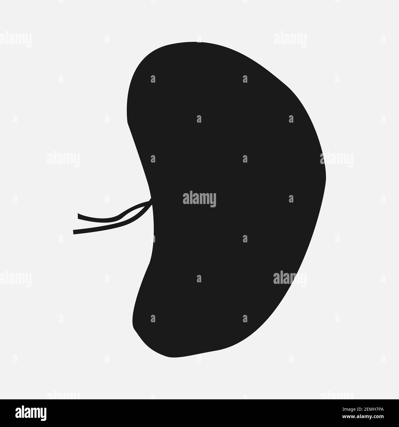 Icône des organes internes humains. Illustration de Vecteur