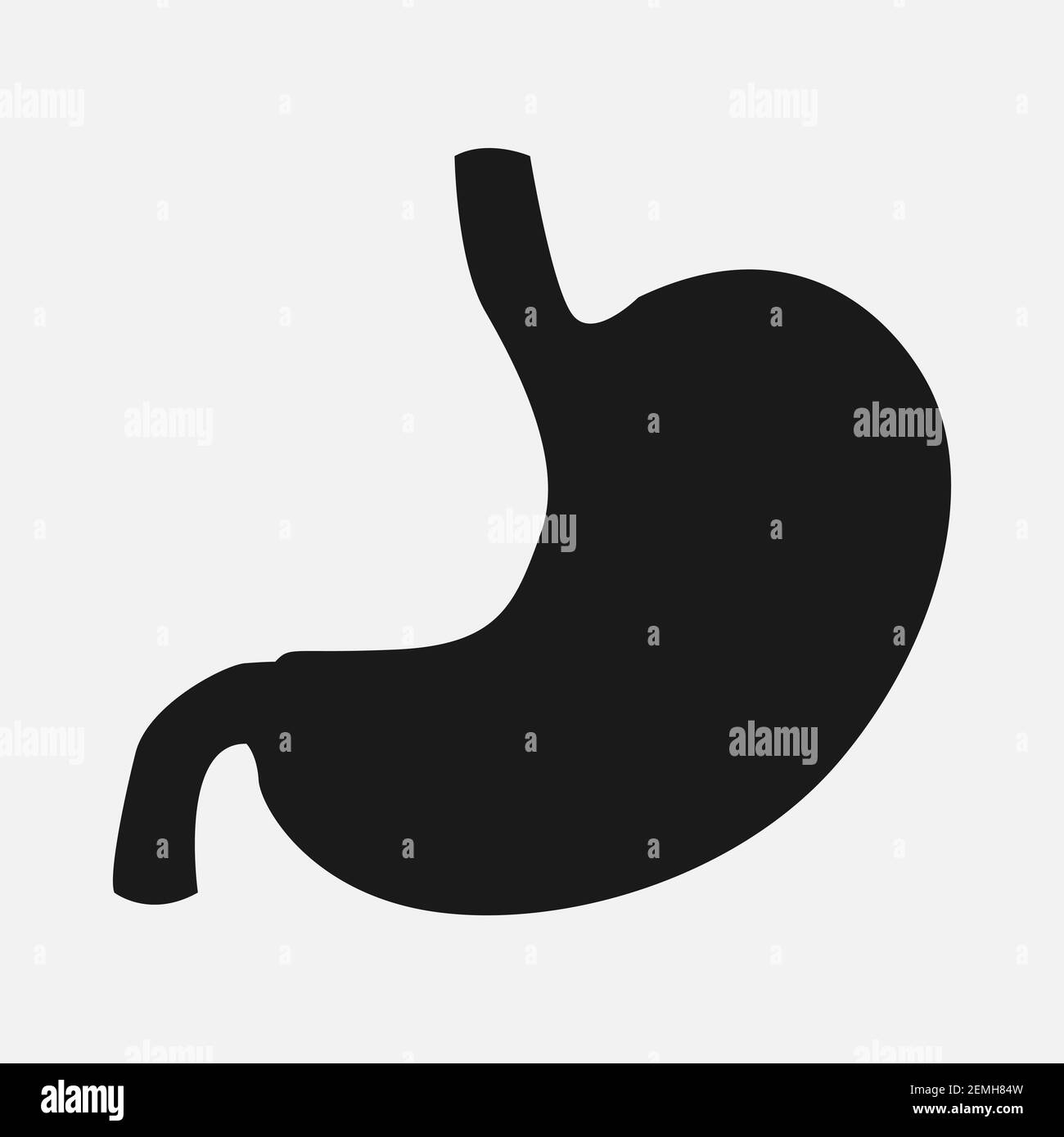 Icône des organes internes humains. Illustration de Vecteur