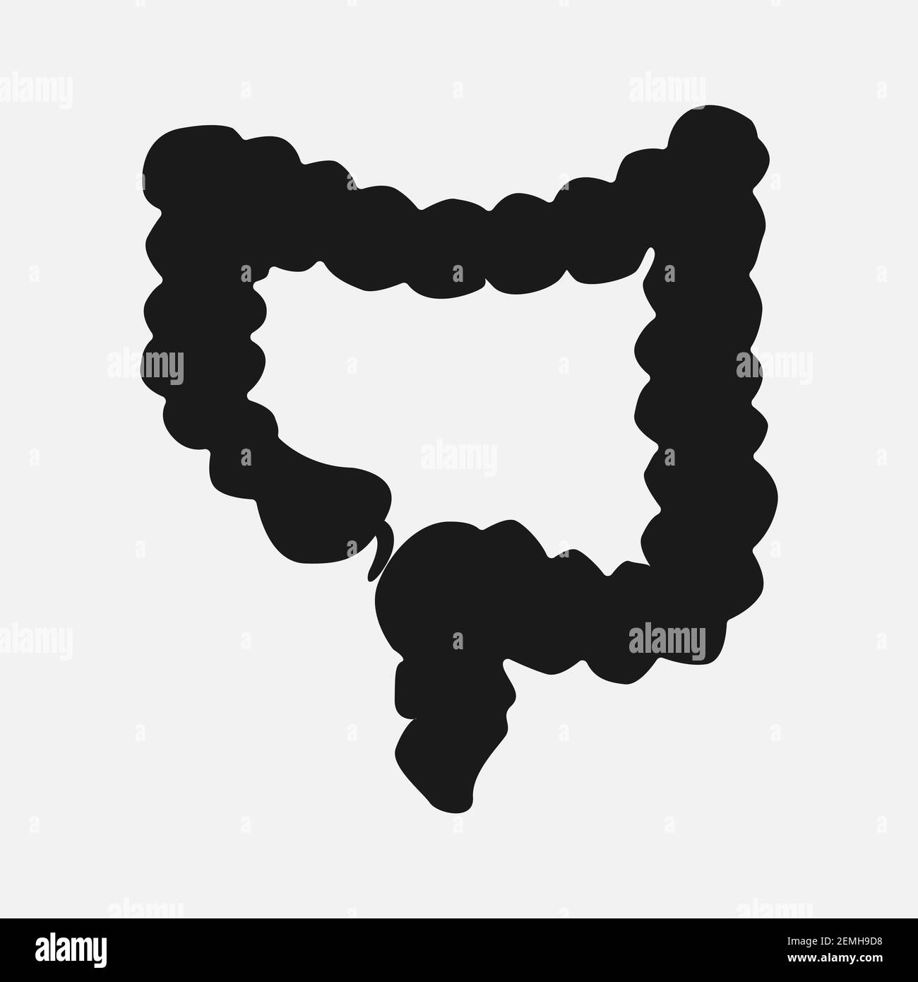 Icône des organes internes humains. Illustration de Vecteur