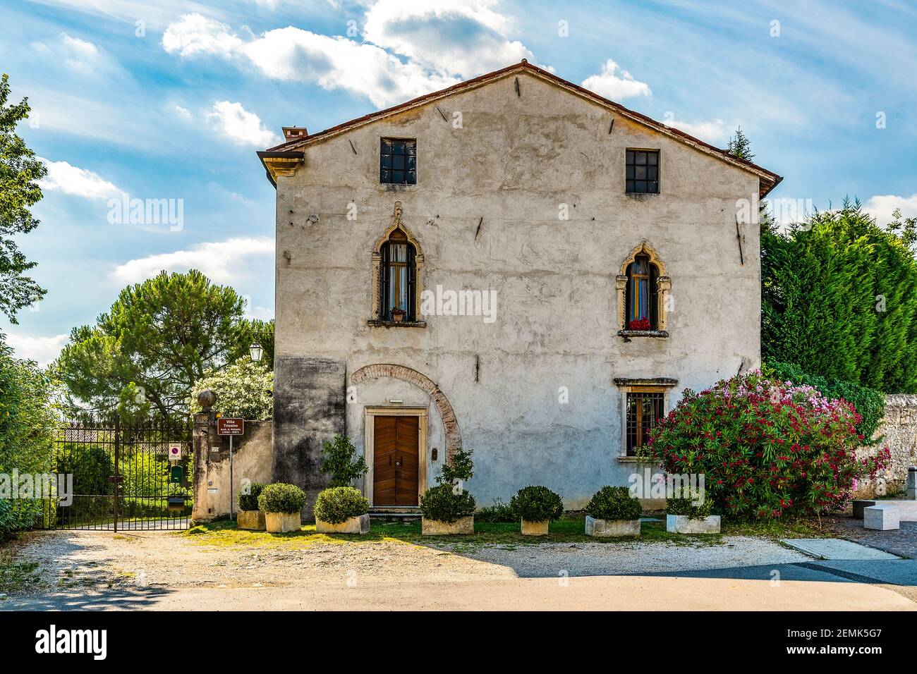 Italie Vénétie - Meledo di Sarego (VI) - Villa Trissino Par Andrea Palladio Banque D'Images