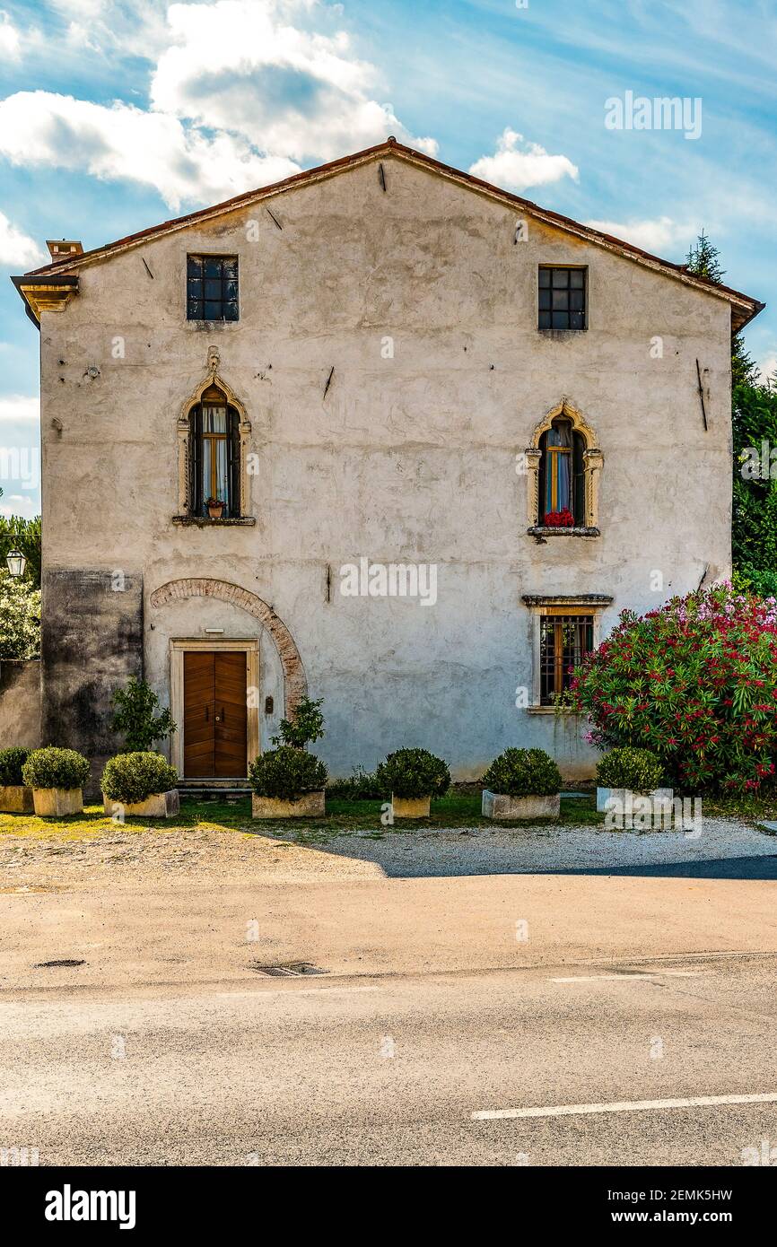 Italie Vénétie - Meledo di Sarego (VI) - Villa Trissino Par Andrea Palladio Banque D'Images