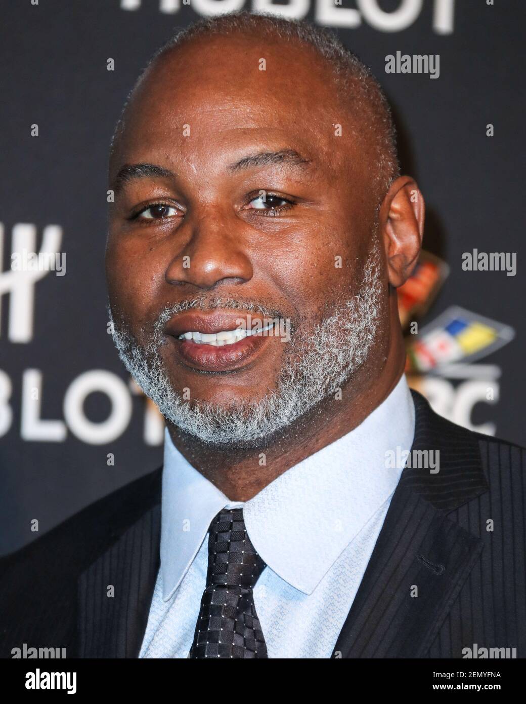 LAS VEGAS, NEVADA, États-Unis - 03 MAI : Lennox Lewis arrive au gala Hublot x WBC 'Night of Champions' qui s'est tenu à encore à Wynn Las Vegas le 3 mai 2019 à Las Vegas, Nevada, États-Unis. (Photo de Xavier Collin/image Press Agency/Sipa USA) Banque D'Images