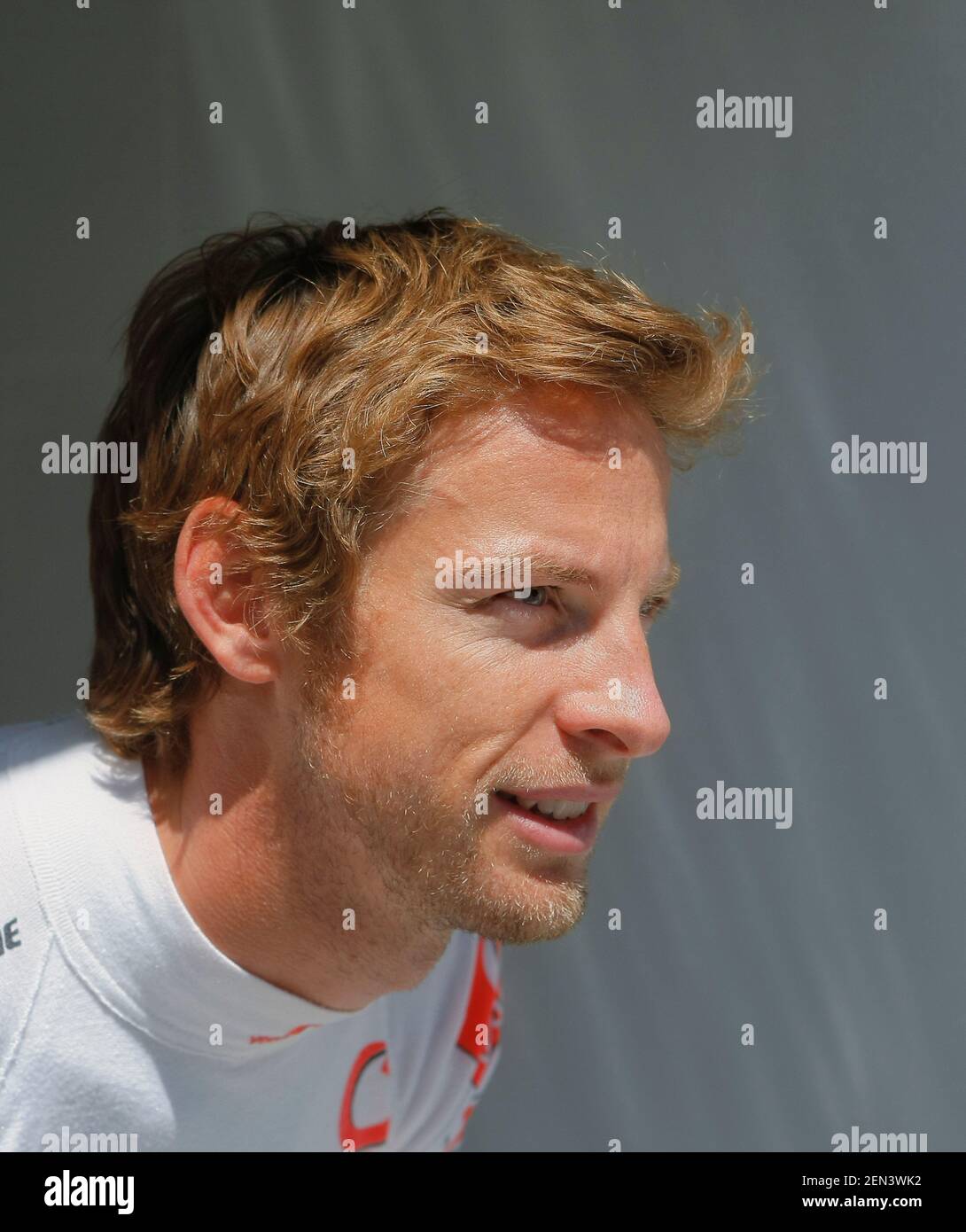 Formula One (F1) 2009 Champion du monde Jenson Button Banque D'Images