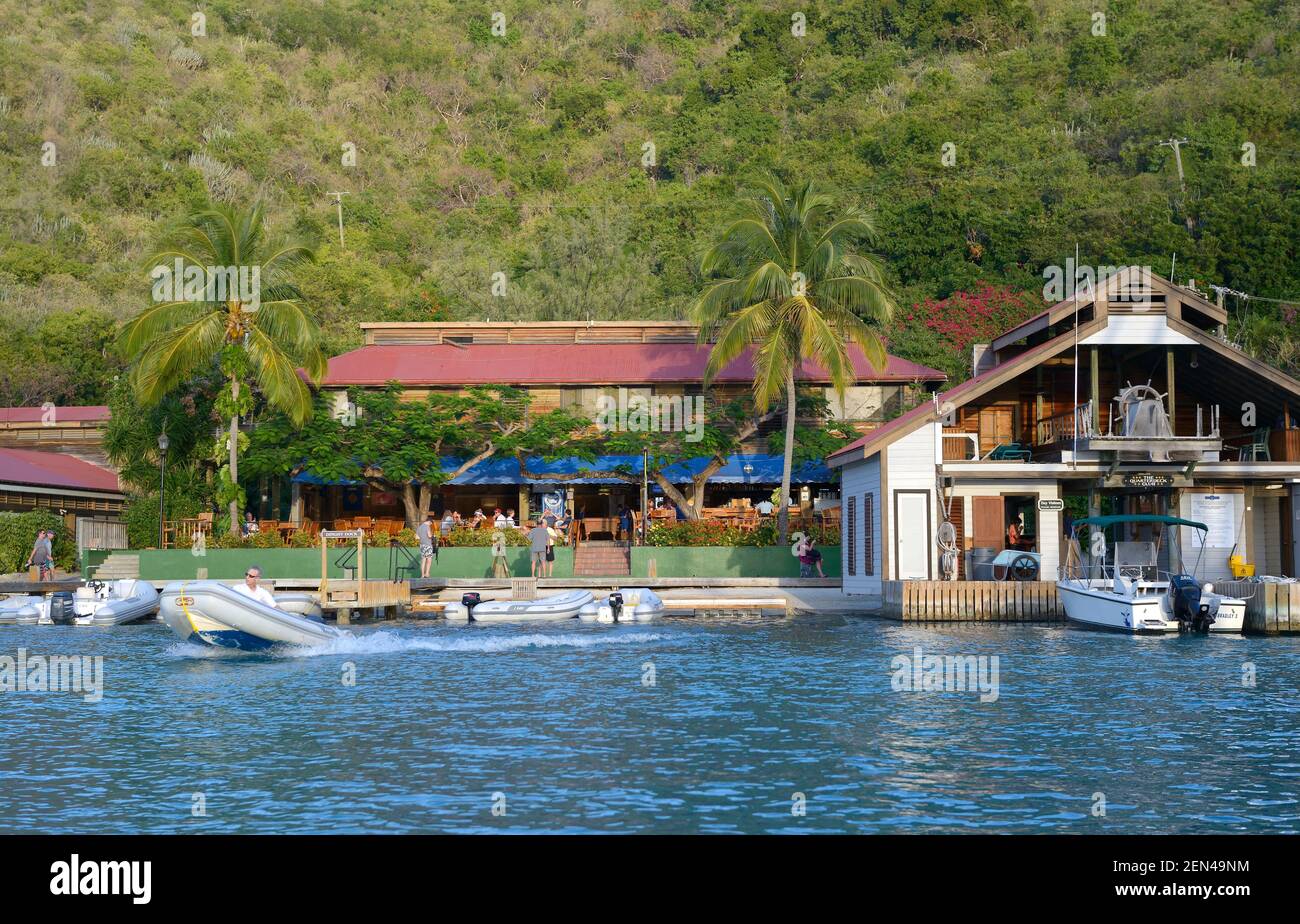 Bitter end marina virgin gorda bvi british virgin island Banque de