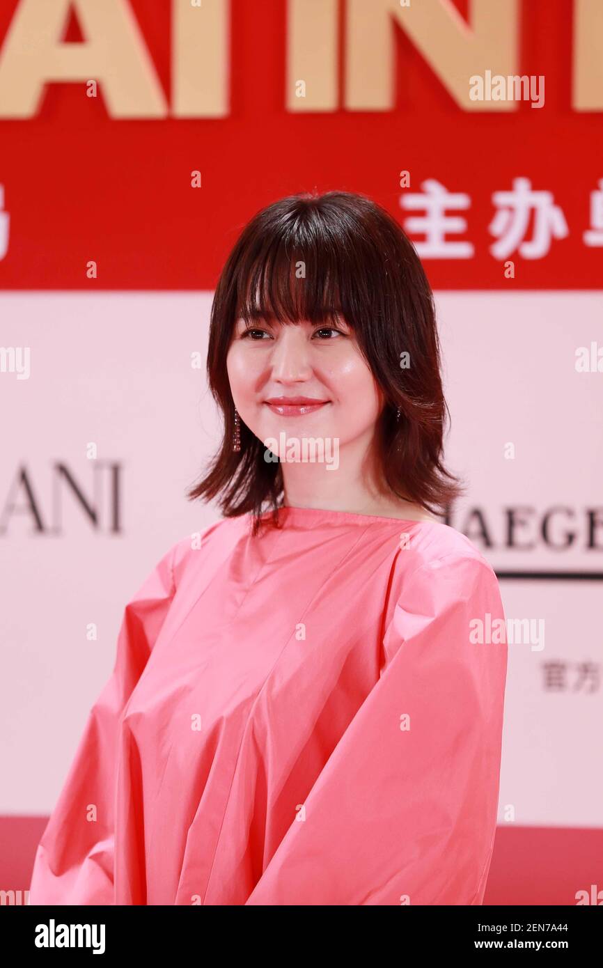 L'actrice et mannequin japonaise Masami Nagasawa arrive sur le tapis