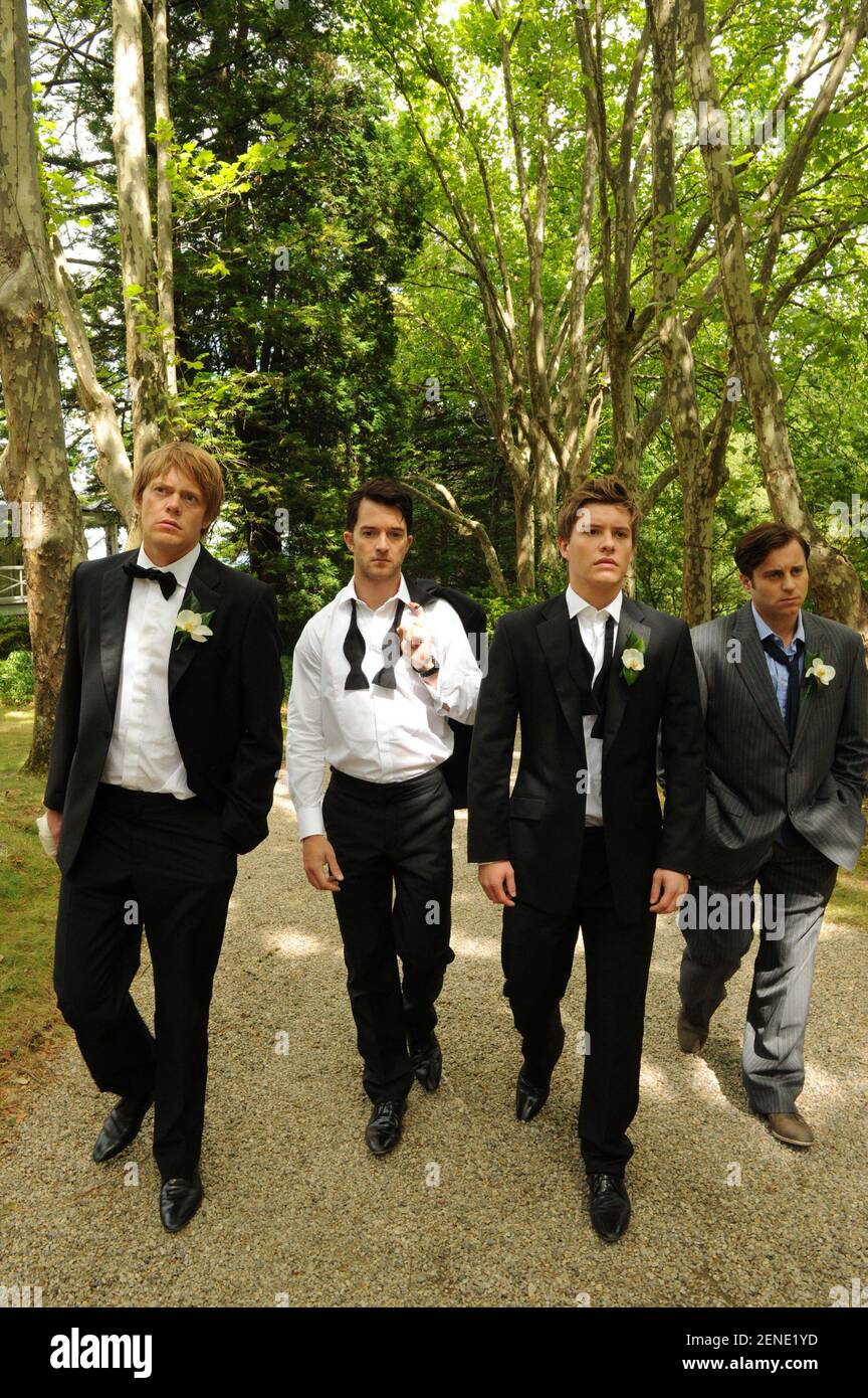 Quelques-uns des meilleurs hommes année : 2011 Australie Directeur : Stephan Elliott Kris Marshall, Tim Draxl, Xavier Samuel, Kevin Bishop, Banque D'Images