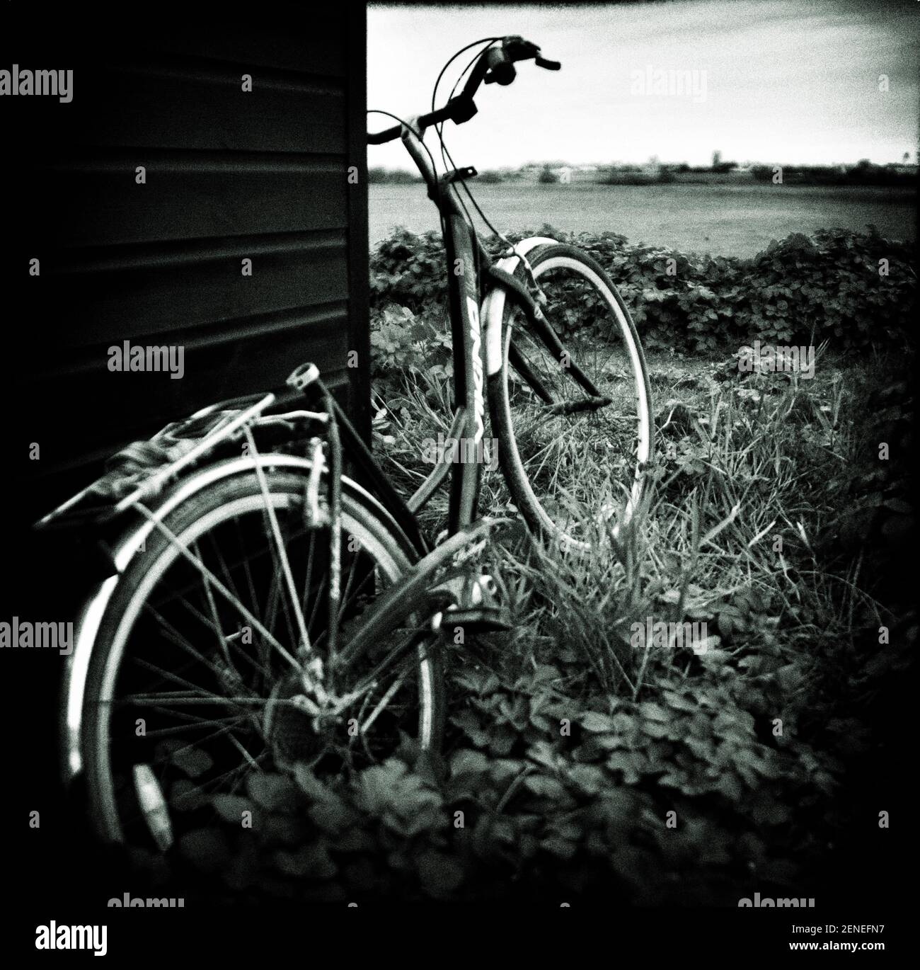 vélo abandonné southwold suffolk angleterre Banque D'Images