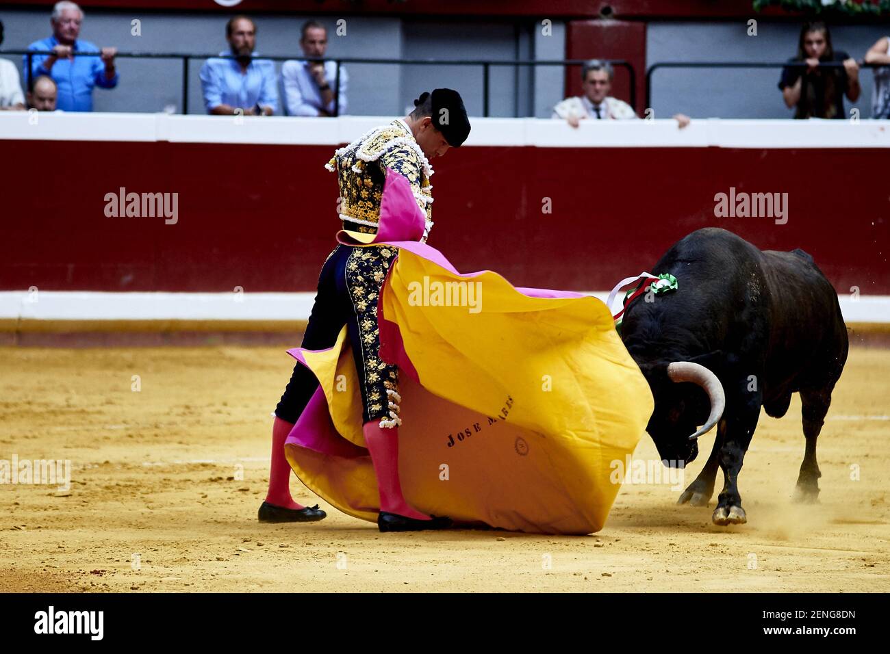 Spanish Bullfighter Jose Mari Manzanares Jr L Speaks To Colombia S Bullfighters Cesar Rincon C And Julian Lopez El Juli During A Protest Outside The La Santamaria Arena In Bogota November 12 14 Spanish Bullfighter Jose Mari Manzanares Jr L Speaks To Colombia S Bullfighters Cesar Rincon C And Julian Lopez El Juli During A Protest Outside The La Santamaria Arena In Bogota November 12 14