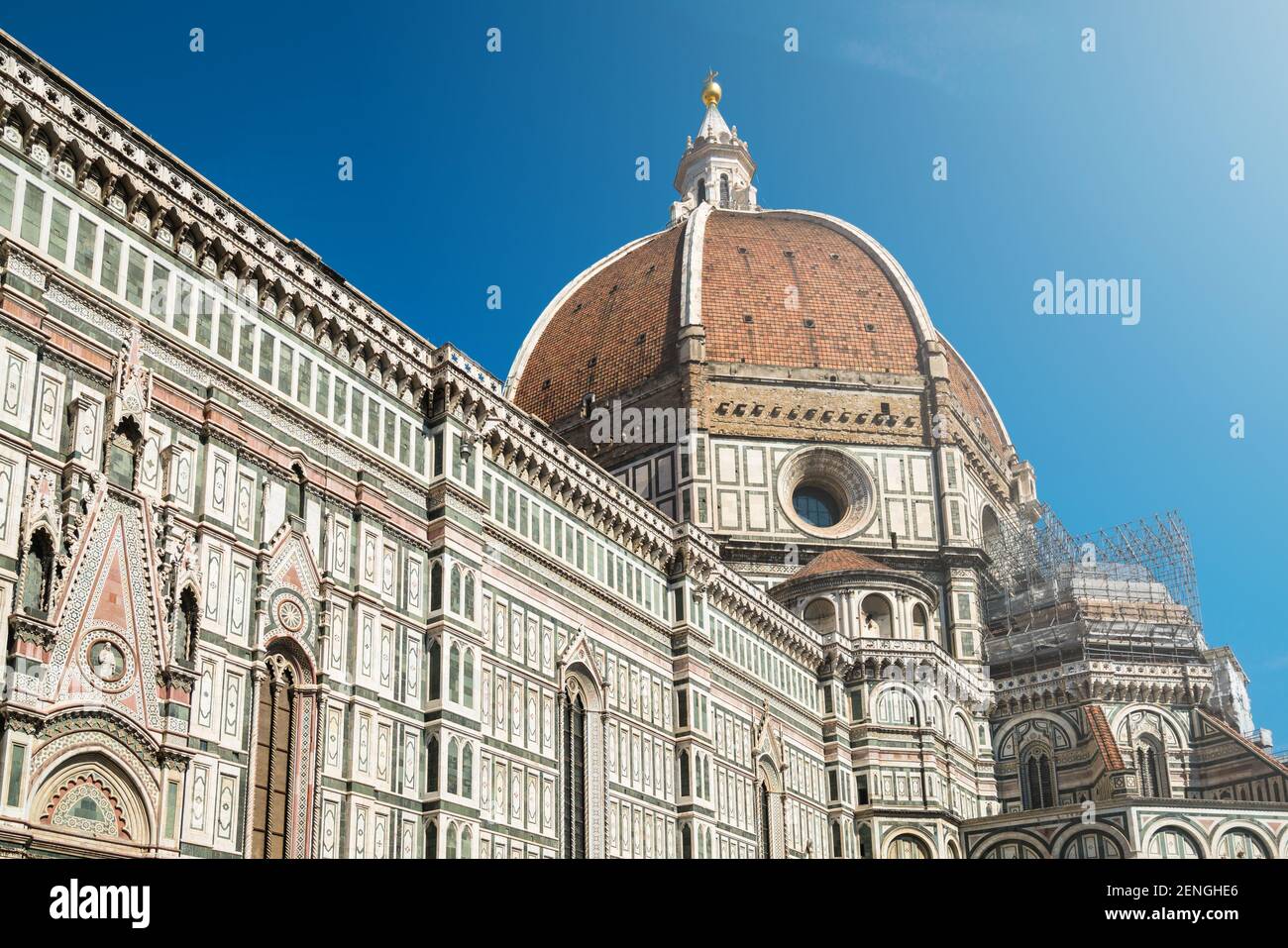 La cathédrale de Florence - la principale église de Florence, en Italie, est classée au patrimoine mondial de l'UNESCO, située dans le centre historique de Florence et est importante Banque D'Images
