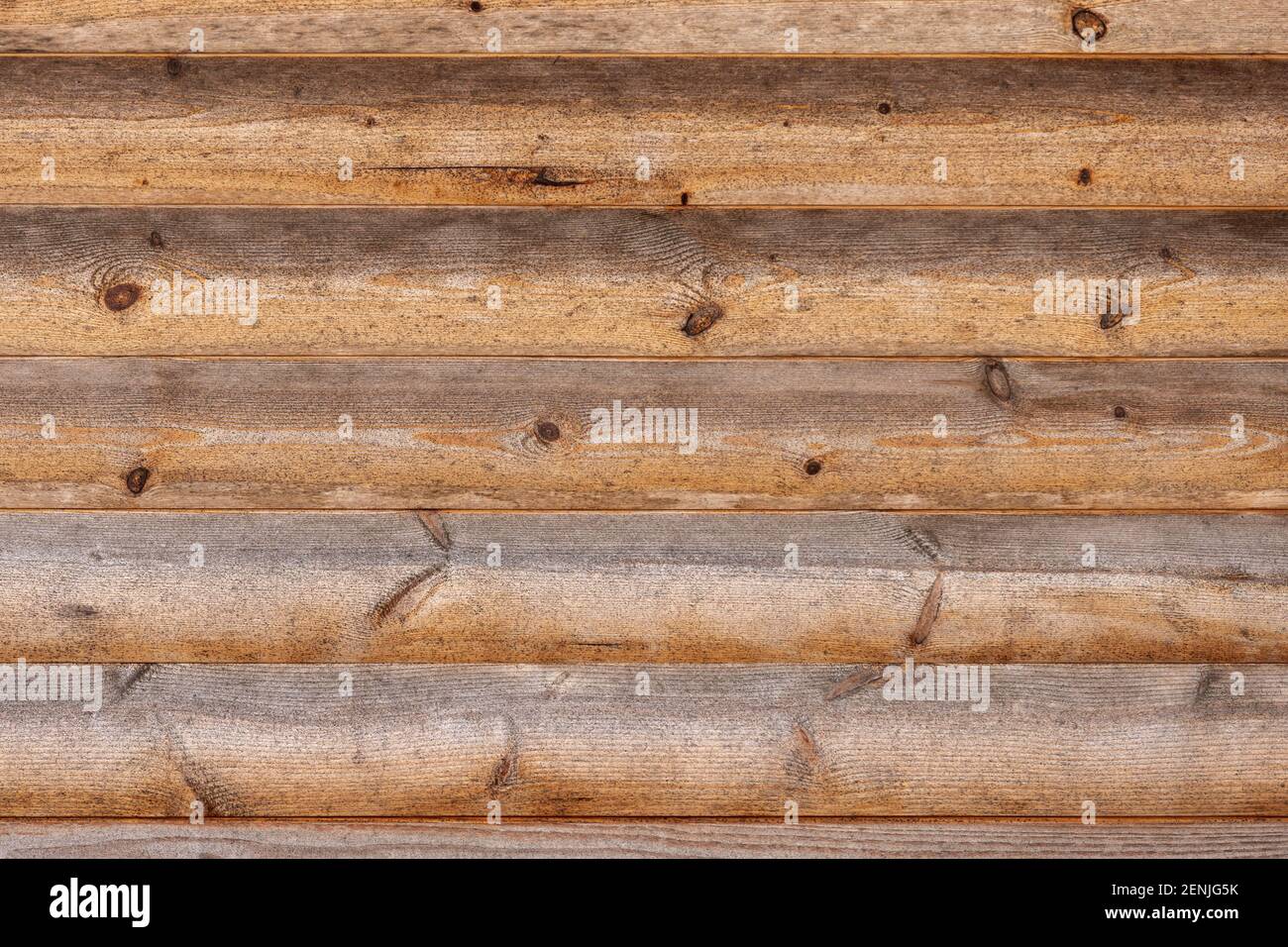 Mur en bois en rondins, texture de la photo d'arrière-plan Banque D'Images