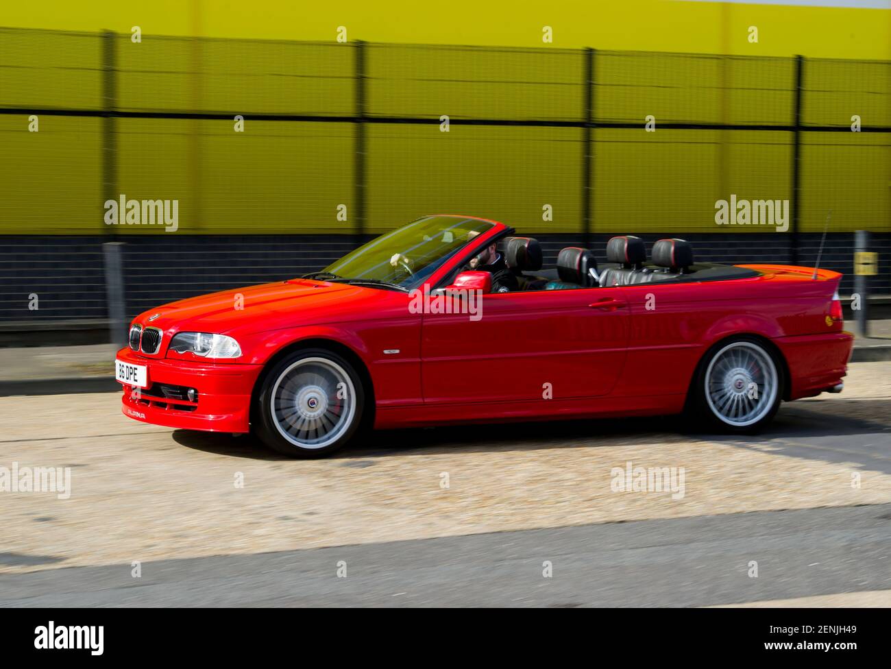 BMW Alpina B3 3,3 a modifié en usine le cabriolet BMW série 3 Banque D'Images