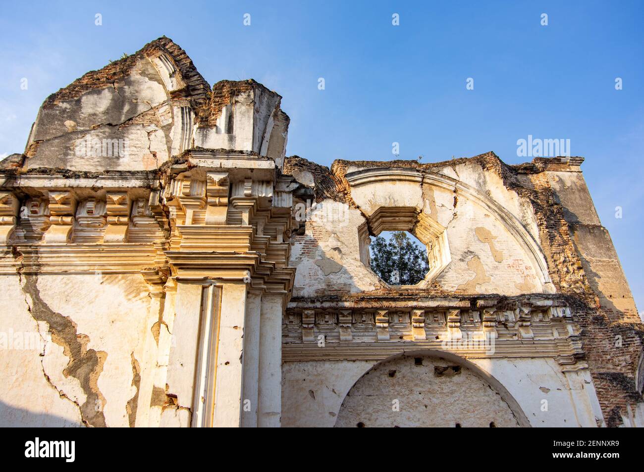 La Recolección complexe architectural ruines d'Antigua, Guatemala Banque D'Images