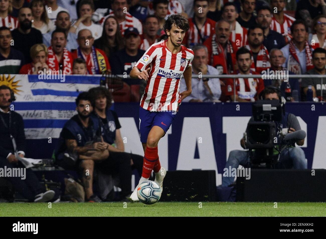 Joao Felix de l'Atlético de Madrid en action pendant le match de la Liga entre l'Atlético de Madrid et le Real Madrid au stade Wanda Metropolitano de Madrid. Score final: Atletico de Madrid 0:0 Real Madrid. (Photo de Legane P. Mace / SOPA Images / Sipa USA) Banque D'Images