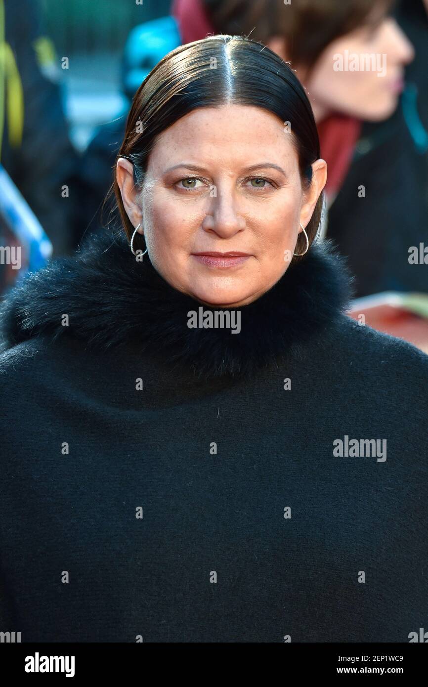Emma Tillinger Koskoff participe à la soirée de clôture Gala "The Irishman" première internationale lors du 63e BFI London film Festival à l'Odeon Luxe à Londres. (Photo par Dave Rushen / SOPA Images / Sipa USA) Banque D'Images