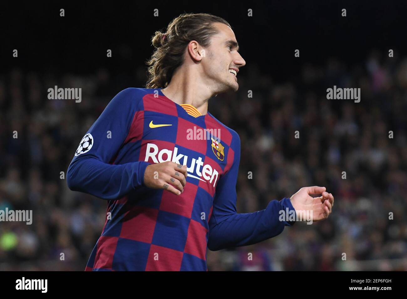 Antoine Griezmann du FC Barcelona pendant le match FC Barcelona v Slavia Praga, de la Ligue des champions de l'UEFA, saison 2019/2020, date 4. Stade Camp Nou. Barcelone, Espagne, 05 novembre 2019. (Photo de pressinphoto/Sipa USA) Banque D'Images