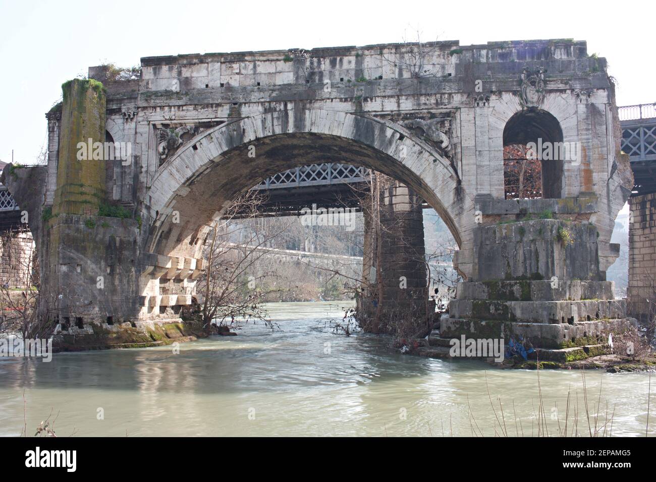 Pons Aemilius (ponte rotto), rome Banque D'Images