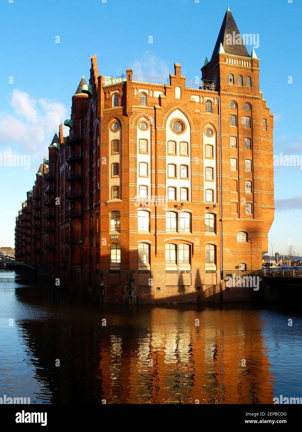 Quartier de l'ancien entrepôt, Hambourg Banque D'Images