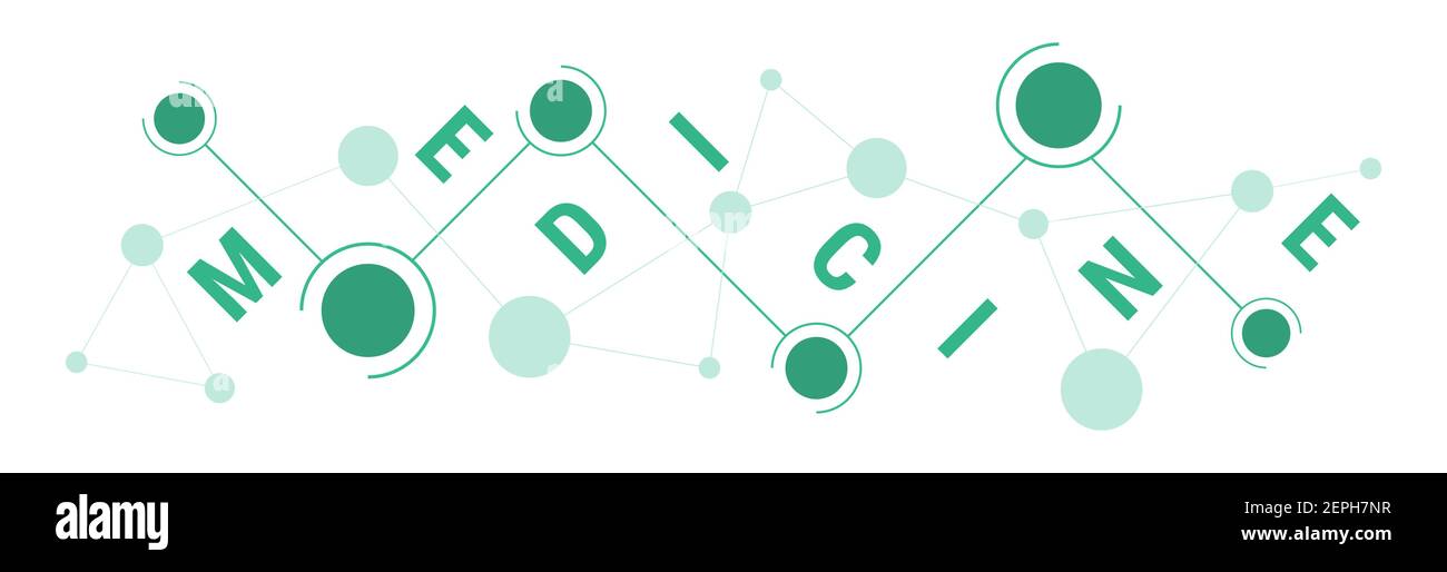 Résumé de la médecine concept, médecine vecteur illustration Illustration de Vecteur