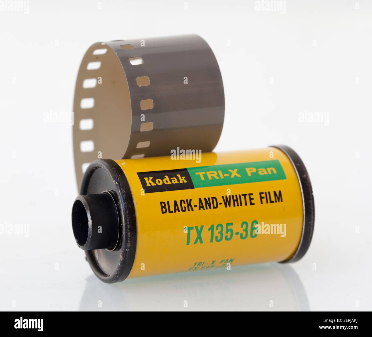 Ancien film photographique tri X Pan Kodak Banque D'Images
