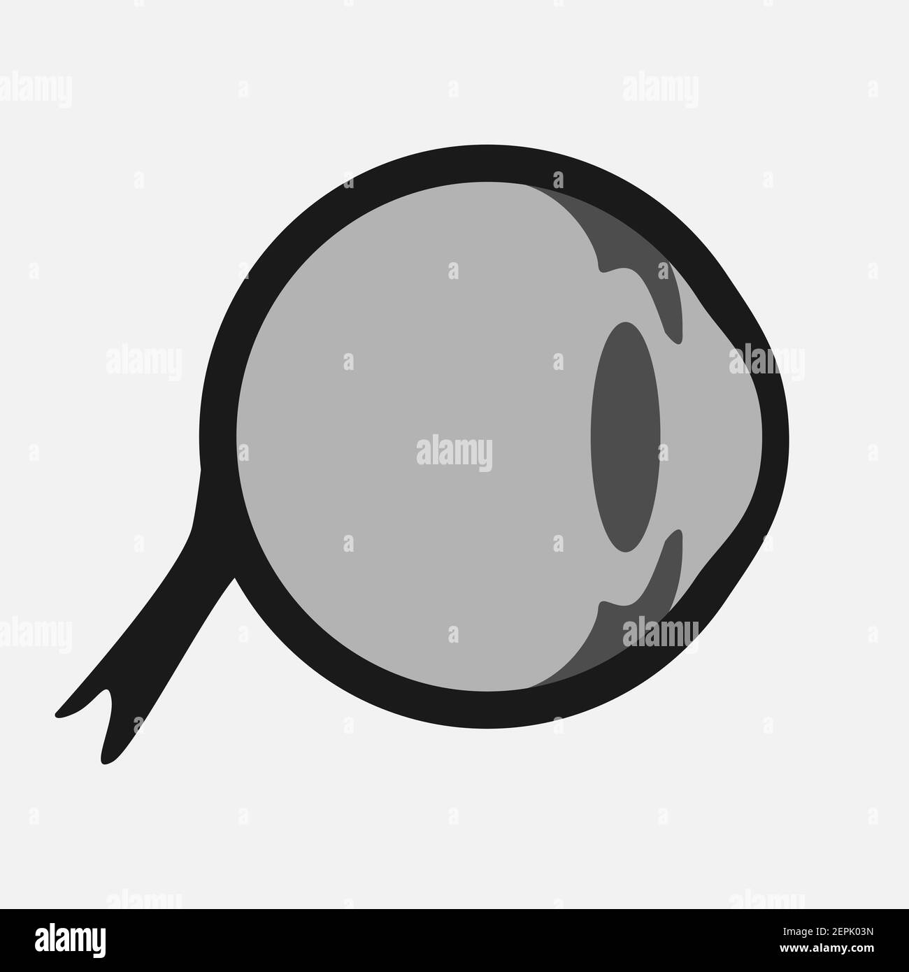 Icône des organes internes humains. Illustration de Vecteur