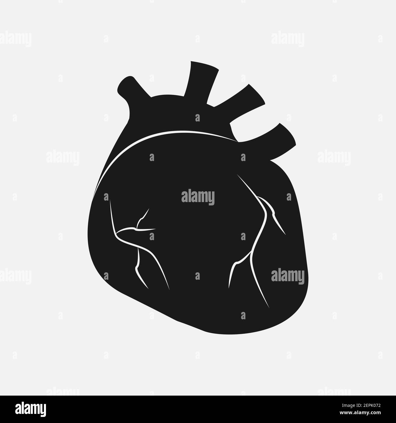 Icône des organes internes humains. Illustration de Vecteur