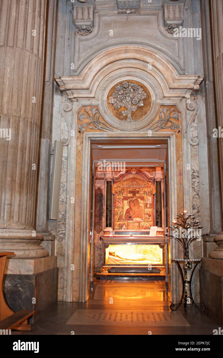 Chiesa di Santa Maria à Portico à Campitelli, Rome Banque D'Images