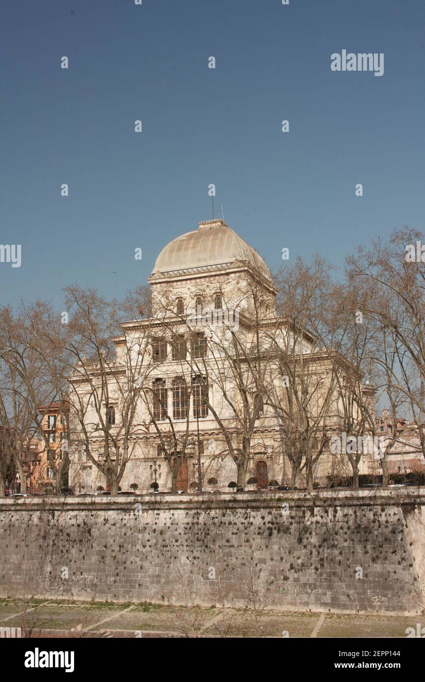 Grande Synagogue Rome Synagogue of rome Banque de photographies et d’images à haute ...
