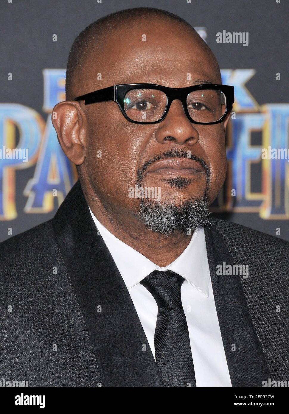 Forest Whitaker arrive au Marvel Studios 'Black Panther' Los Angeles Premiere qui s'est tenu au Dolby Theatre à Hollywood, CA, le lundi 29 janvier 2018. (Photo de la Sathanlee B. Mirador/Sipa USA) Banque D'Images