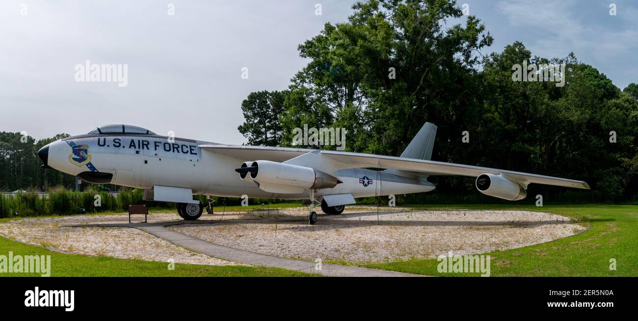 Boeing B-47 Stratojet un bombardier de l'époque de la Guerre froide Banque D'Images