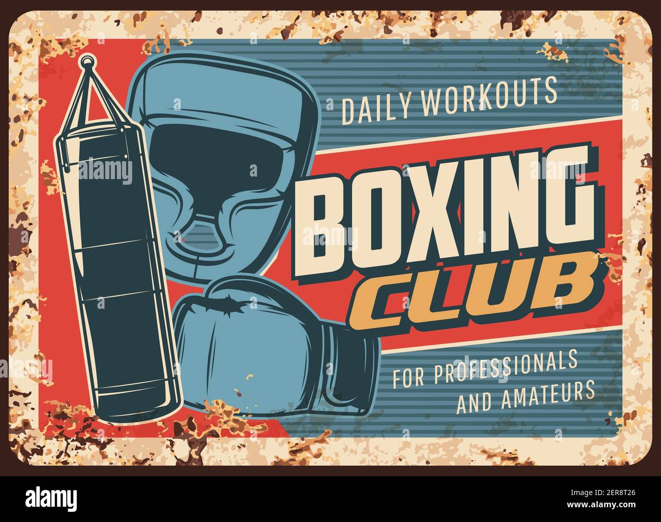 PLAQUE METAL Boxe Ali 30 X 20 Cm EUR 20,99 - FR