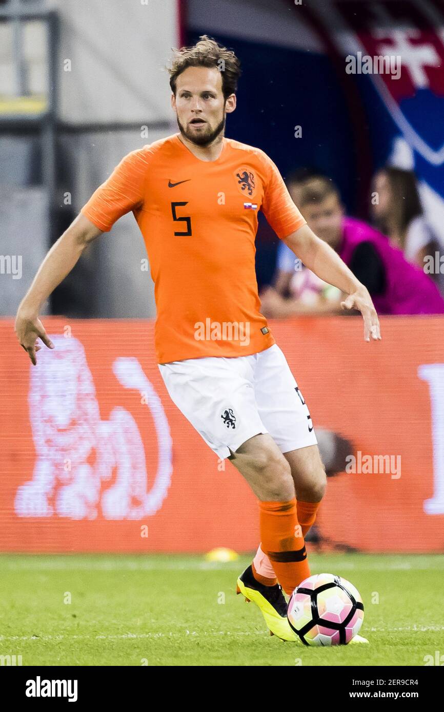 TRNAVA, Slovaquie - pays-Bas, match amical, saison 2017-2018, 31-05-2018, Stade Antona Malatinskeho, joueur néerlandais Daley Blind (photo par Pro Shots/Sipa USA) Banque D'Images