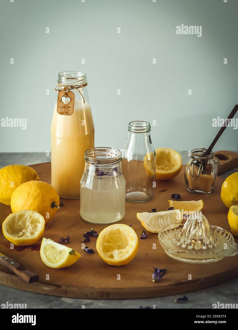 Limonade fait maison Banque D'Images