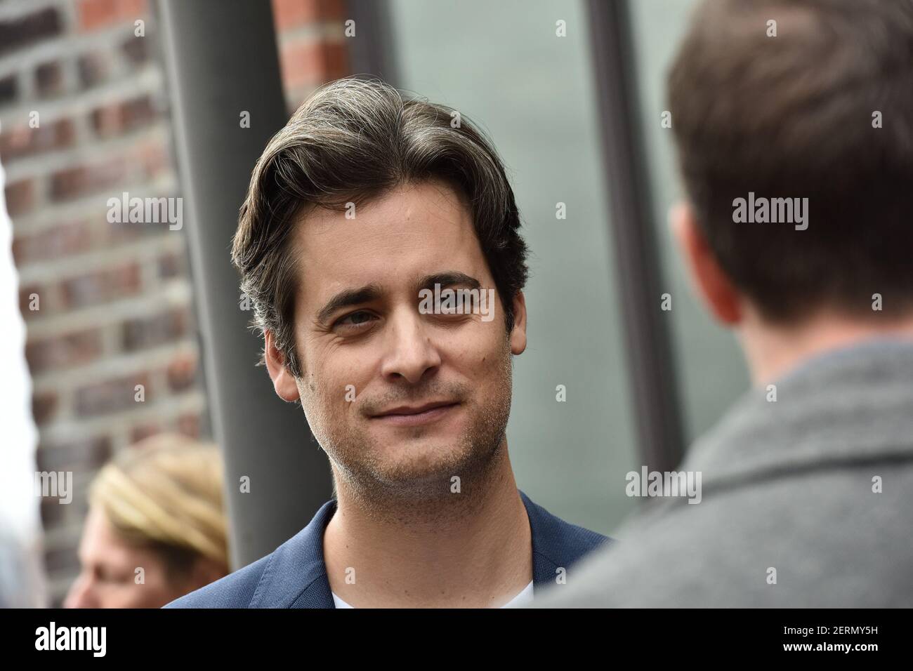 NEW YORK - SEPTEMBRE 21 : Stephan Paternot, cofondateur, theGlobe.com ans, participe à l'événement de déjeuner de presse « Valley of the Boom » de National Geographic au NAT Geo House le 21 septembre 2018 à New York. (Photo par Anthony Behar/National Geographic/PictureGroup/Sipa USA) Banque D'Images