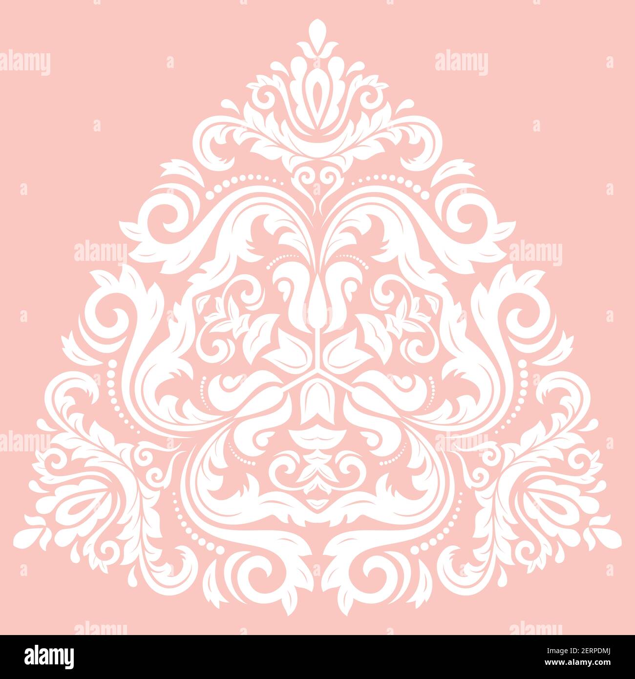 Abstract Pattern Oriental Banque D'Images