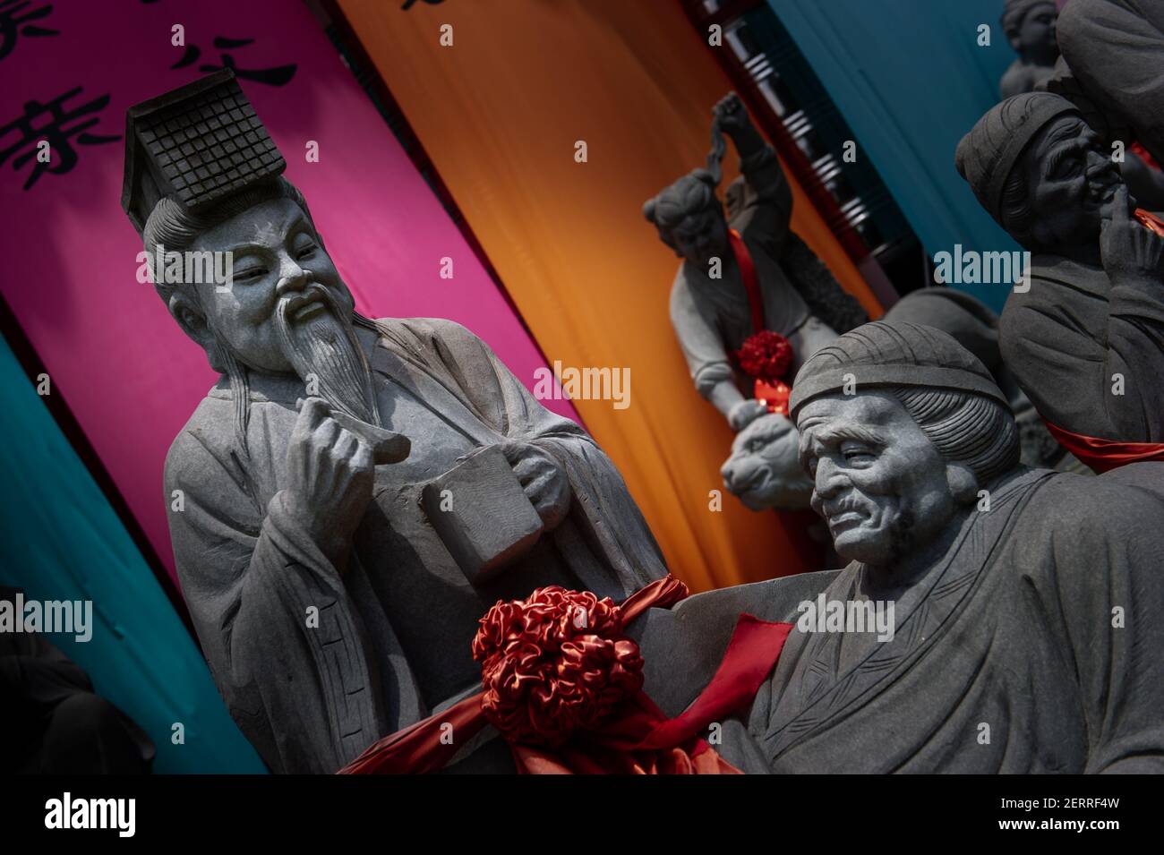 Thean Hou Temple, Kuala Lumpur Banque D'Images