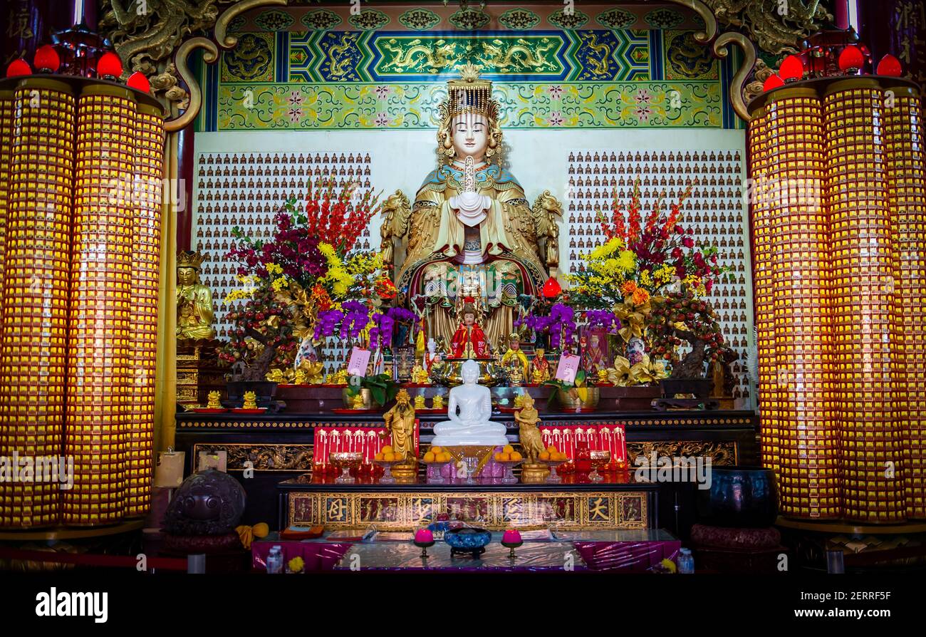 Thean Hou Temple, Kuala Lumpur Banque D'Images