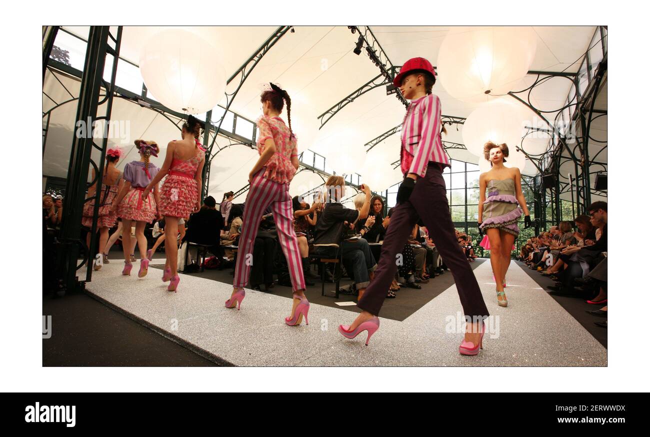 Semaine de la mode à Londres... Luellaphotographe de David Sandison The Independent Banque D'Images