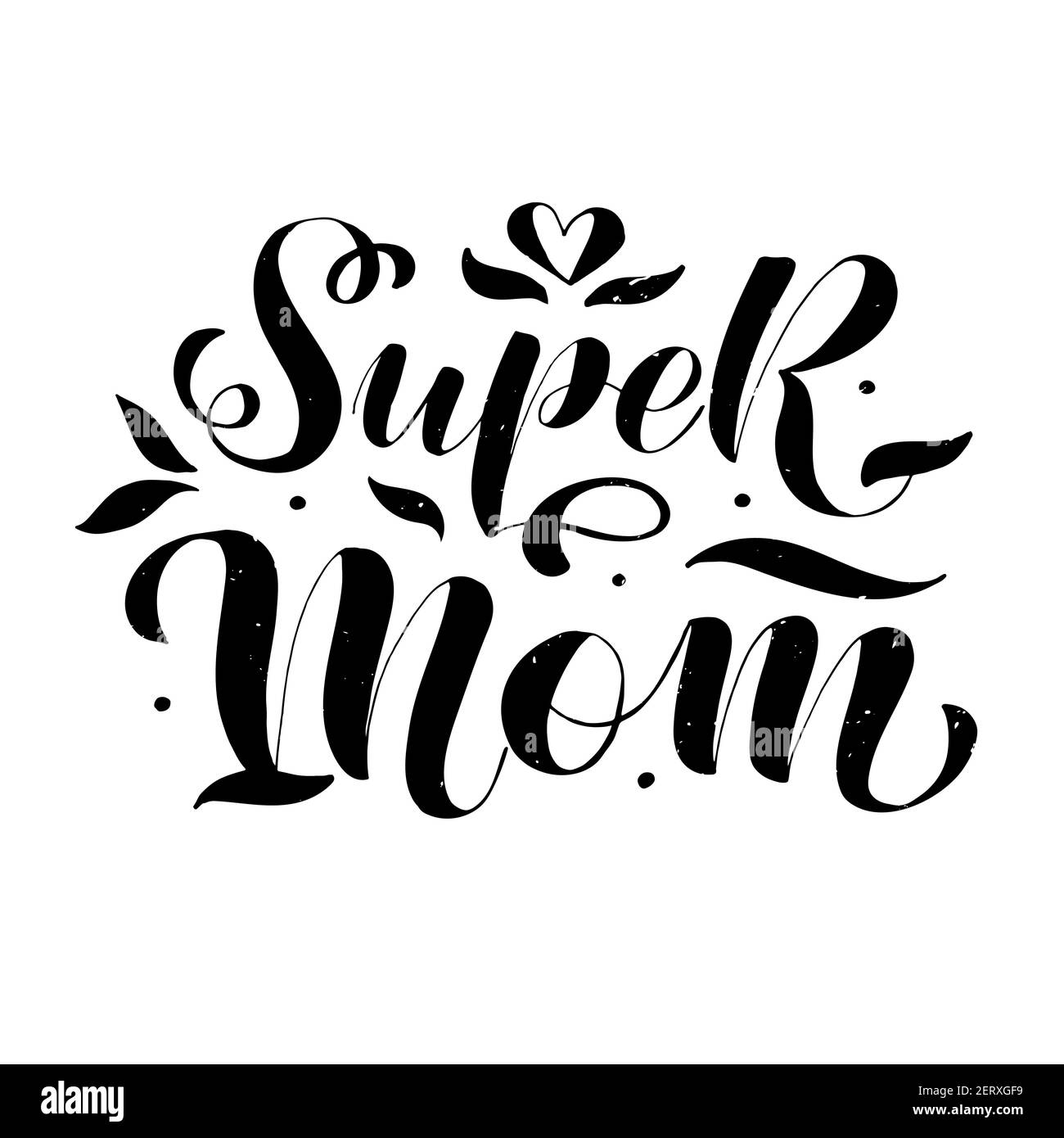 motif lettres « happy mothers day » pour carte de vœux Illustration de Vecteur