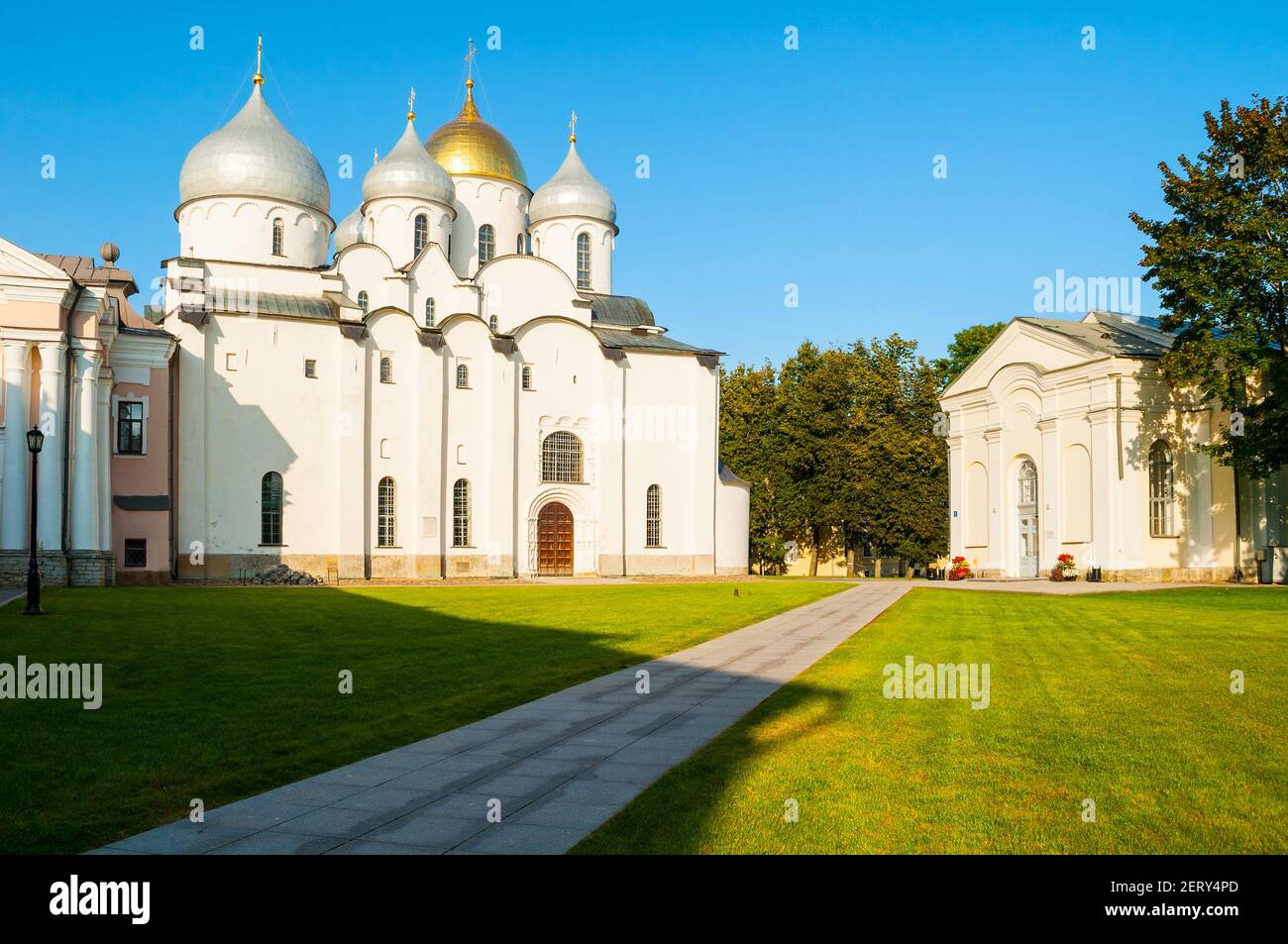 Cathédrale SainteSophie à Veliky Novgorod, Russie, territoire du parc