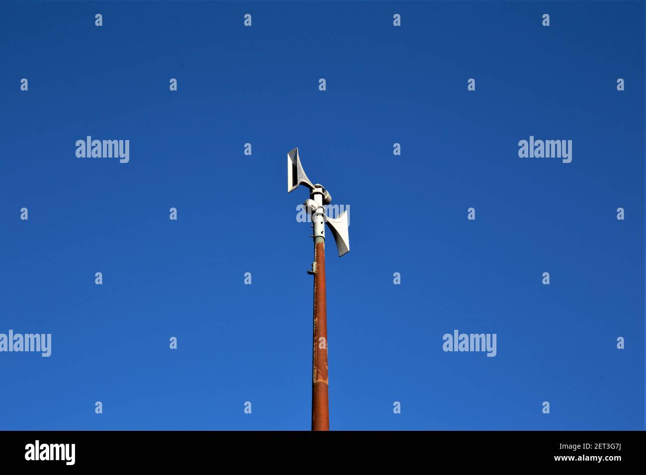 drapeau du vent Banque D'Images