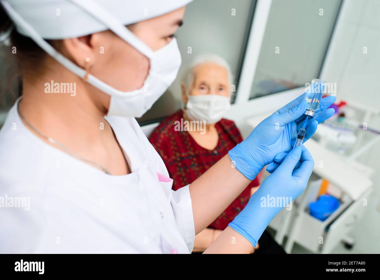 Prévention de l'infection par le coronavirus Banque D'Images