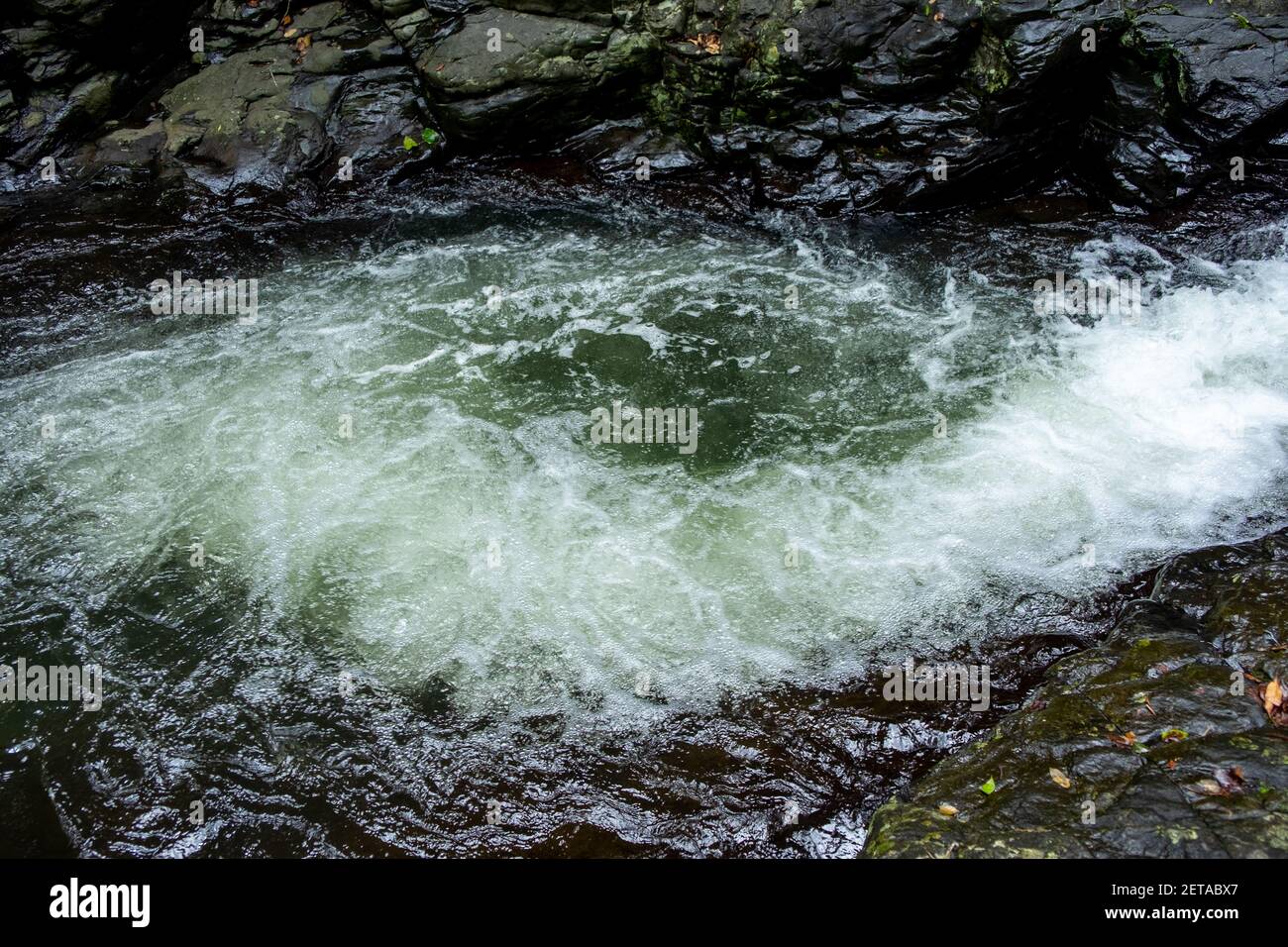 Bain bouillonnant ! Banque D'Images
