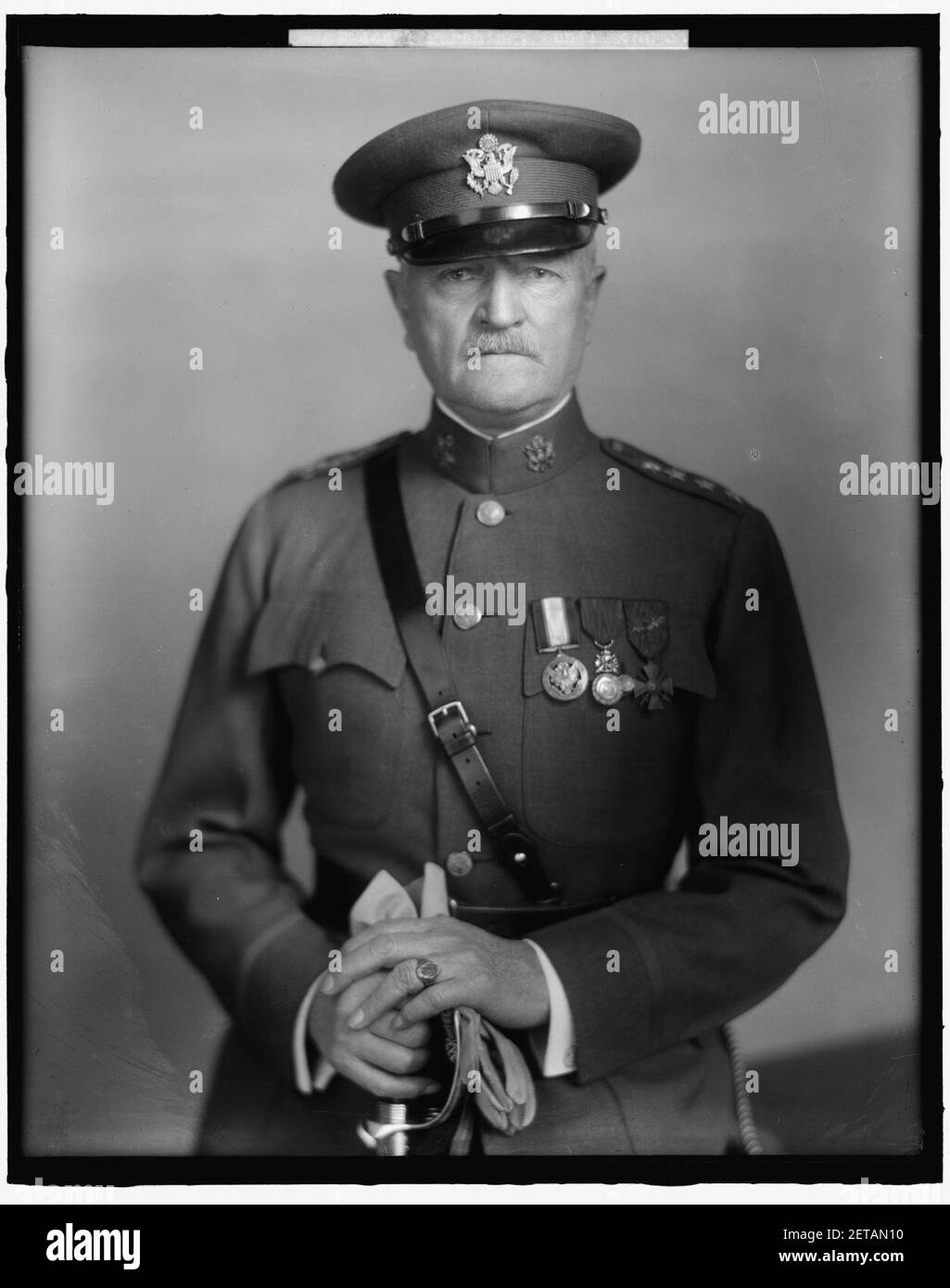 JOHN J. Pershing, général Banque D'Images