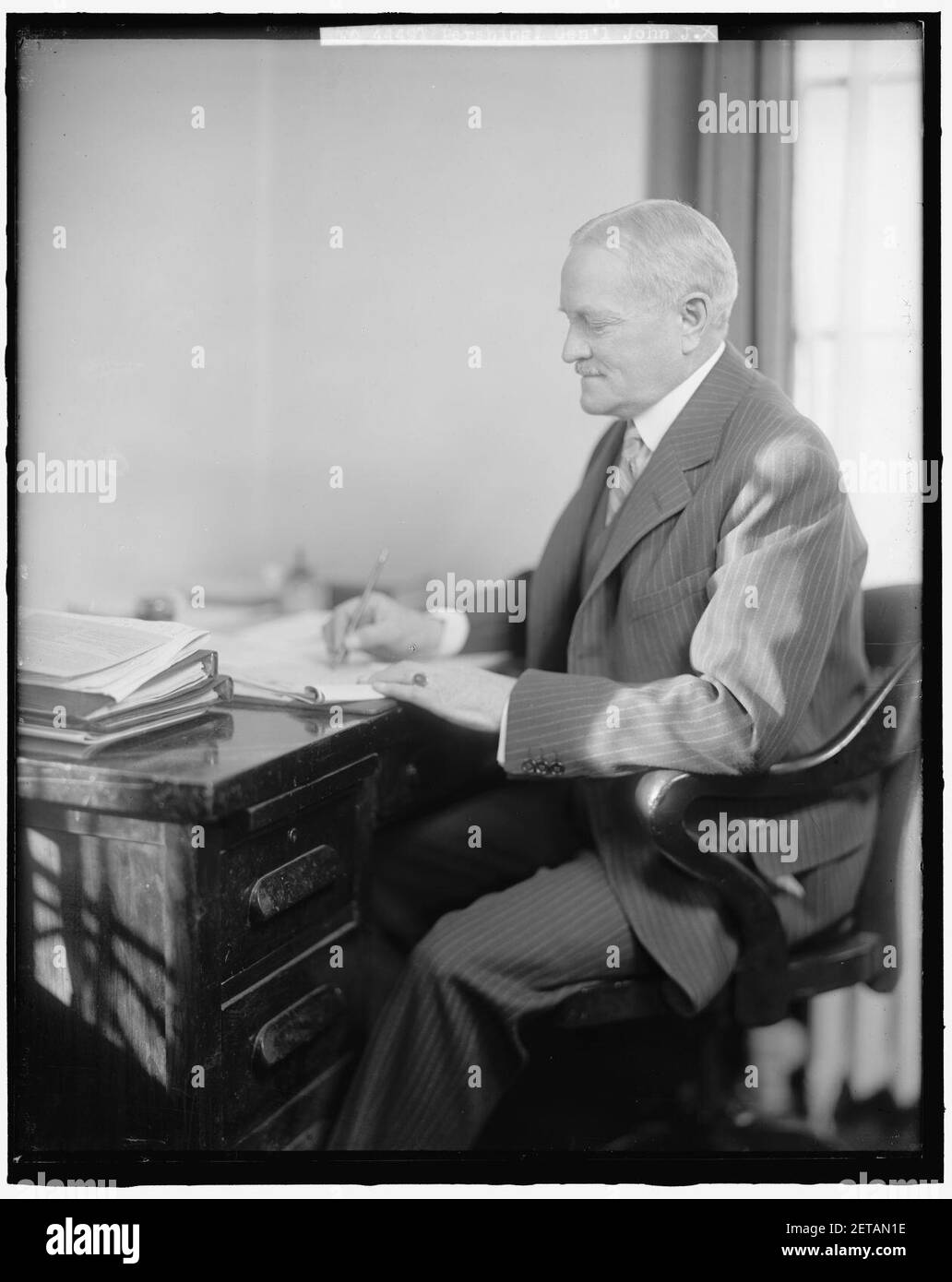 JOHN J. Pershing, général Banque D'Images