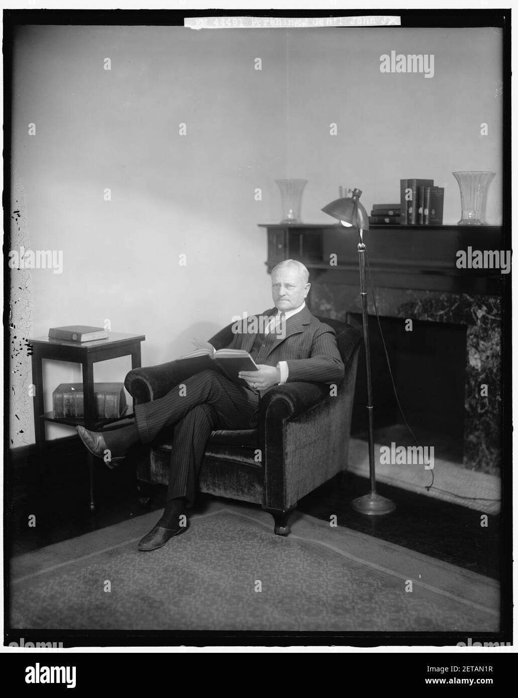 JOHN J. Pershing, général Banque D'Images